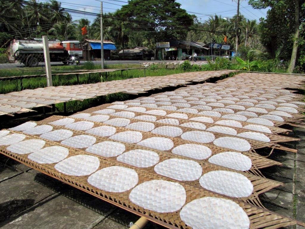 Nghề làm bánh tráng Phú Yên, tỉnh Phú Yên. (Nguồn ảnh: gaophuyen.vn)
